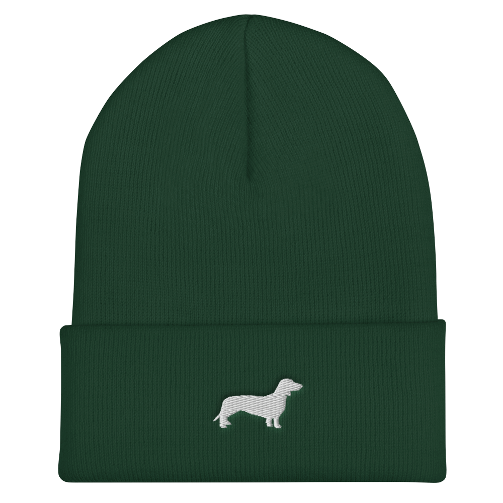 Mütze im Dackel-Stil