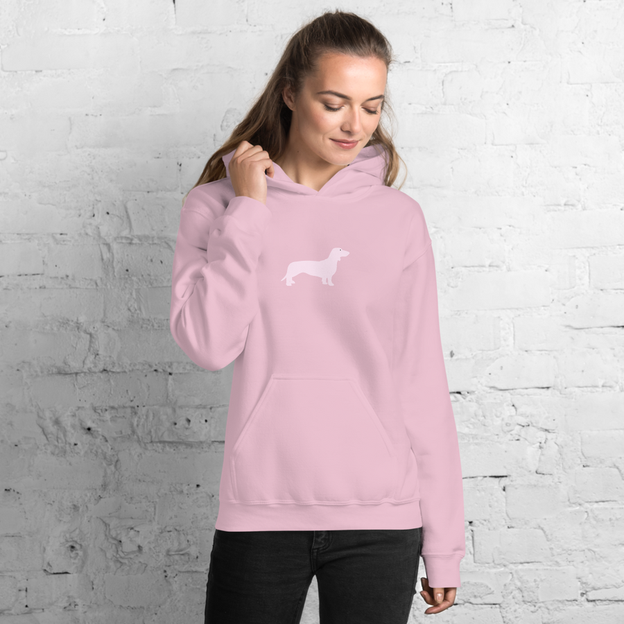 Damen-Sweatshirt mit Dackelmotiv