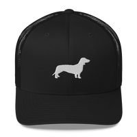 Thumbnail for Casquette Motif Teckel Noir 