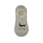 Chaussette Teckel Gris