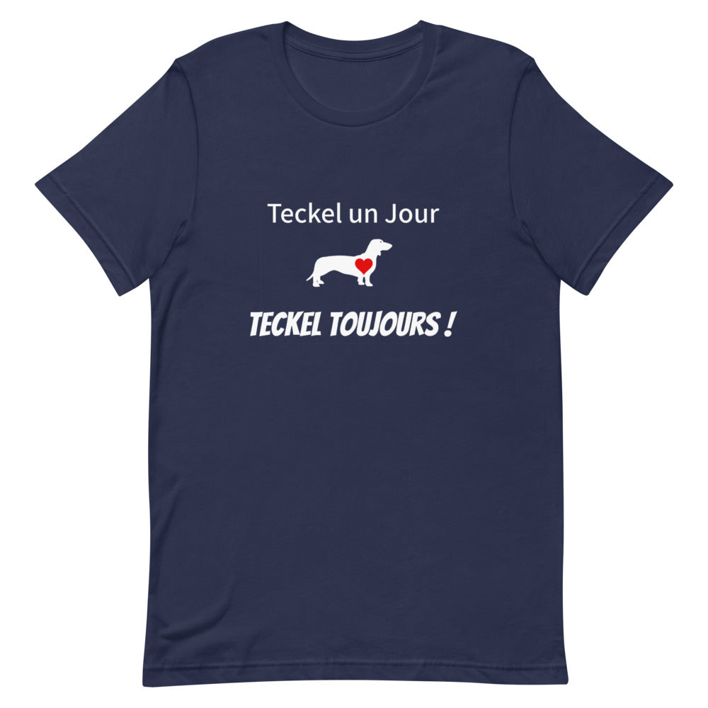 T Shirt Teckel Chien