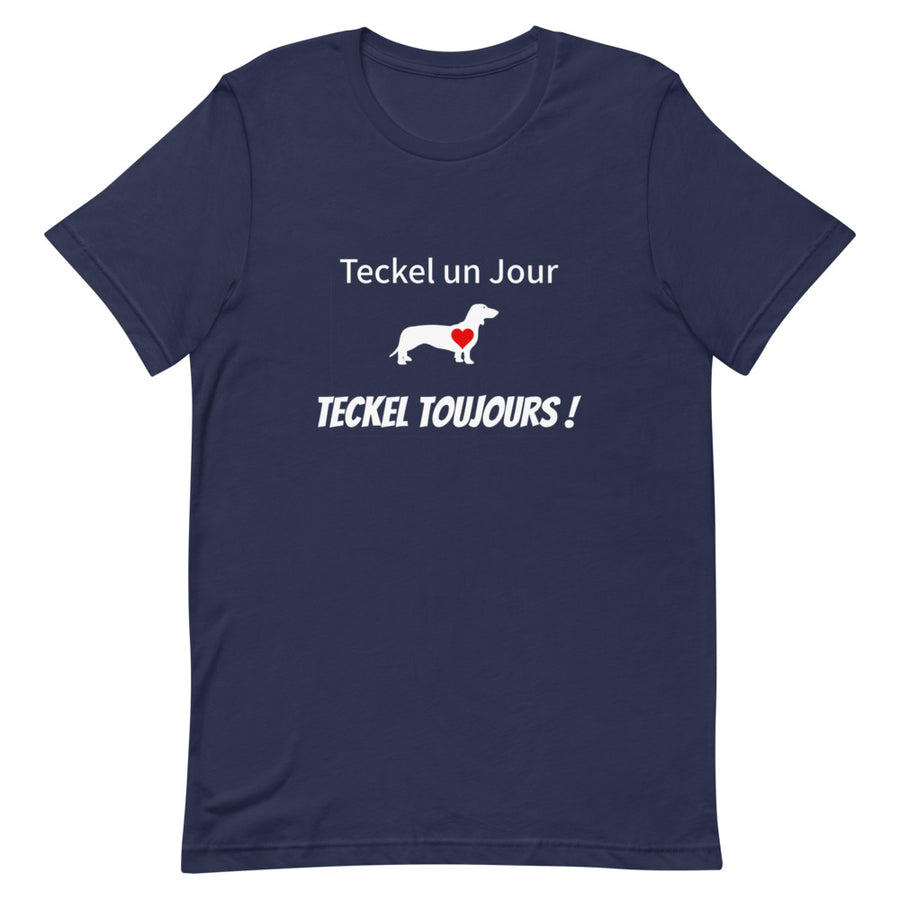 T Shirt Teckel Chien