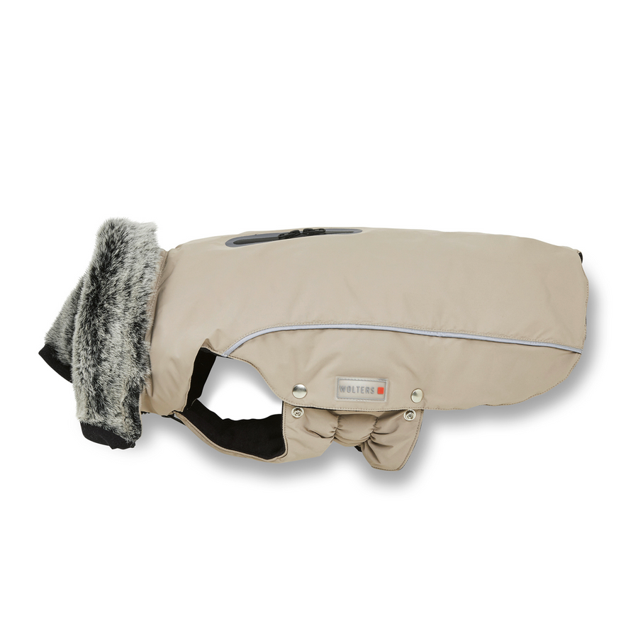 Warmer Wintermantel für Dackel