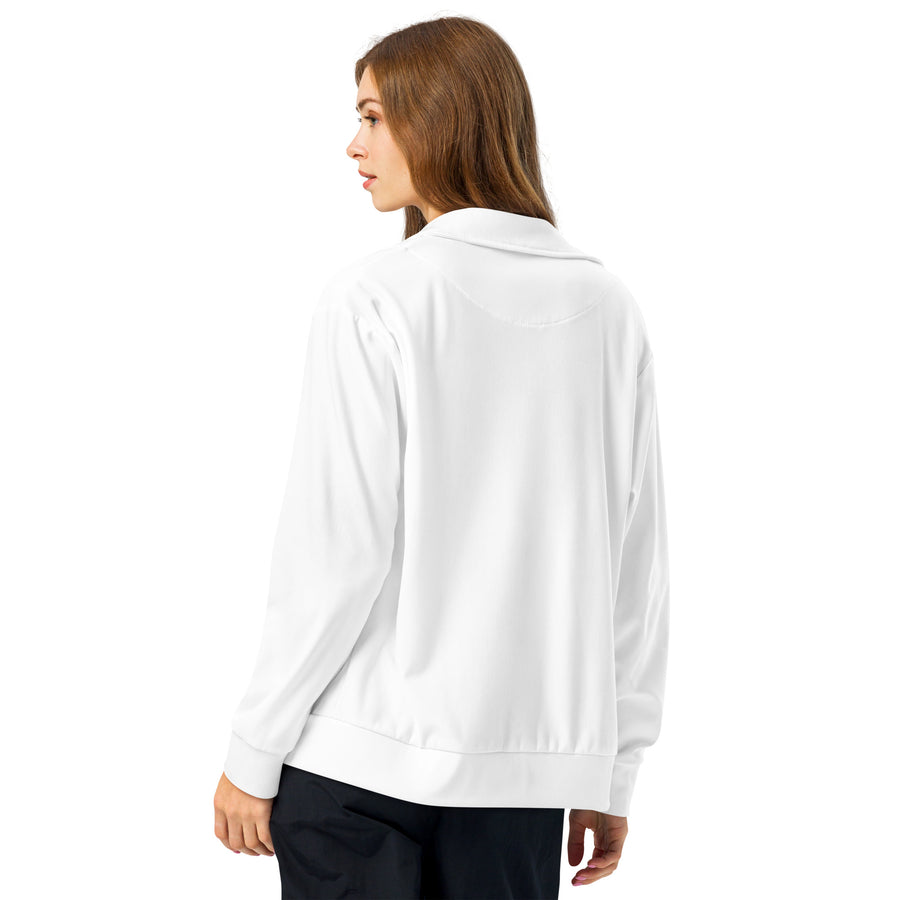 weiße Unisex-Jacke für Dackel