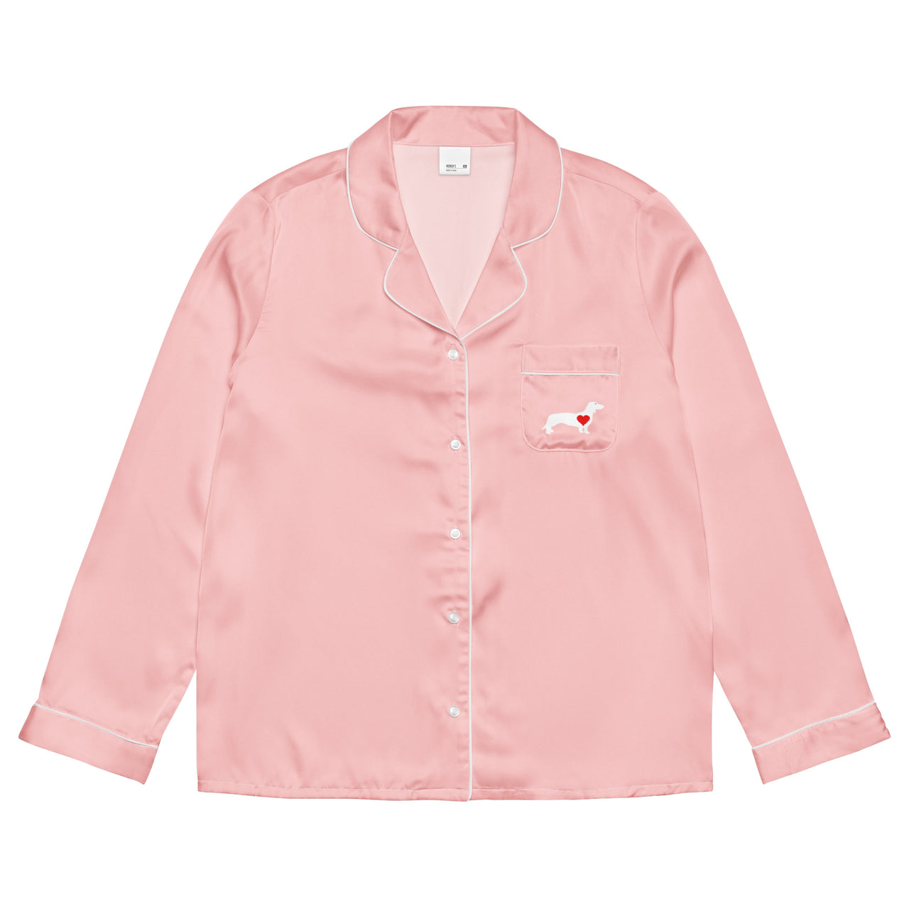 Oberteil Nacht Dackel rosa