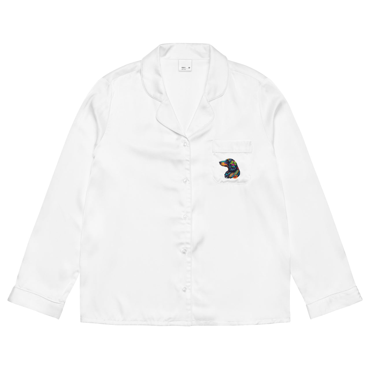 Langärmeliges Pyjamaoberteil für Mädchen