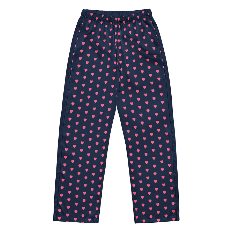 Hose Pyjama Teckel Blau und Rosa