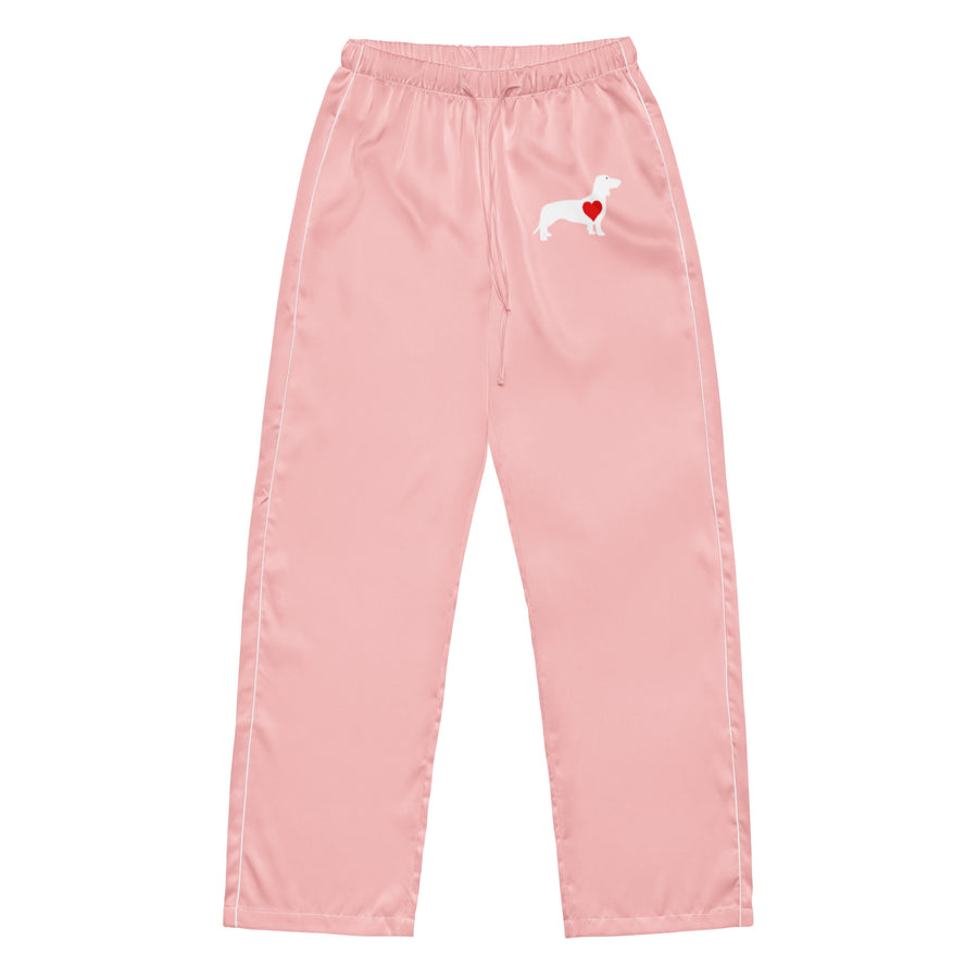 Pyjama Dackel rotes Herz