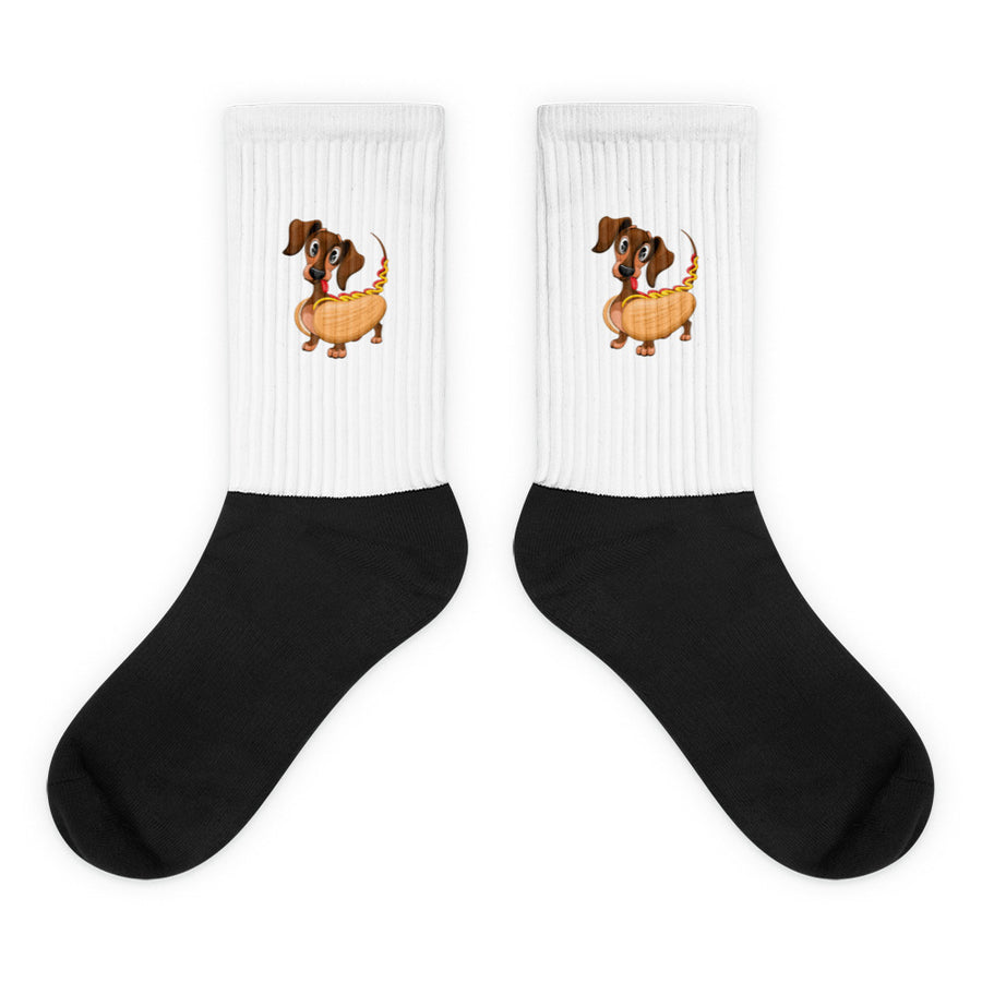 Hot Dog Teckel Socken