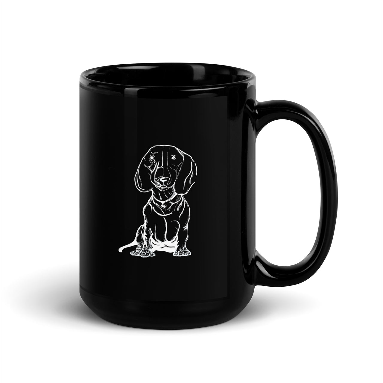 Personalisierte Tasse mit Hot Dog-Hund
