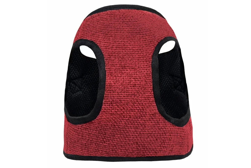 Komfortgeschirr für kleine Hunde, rot