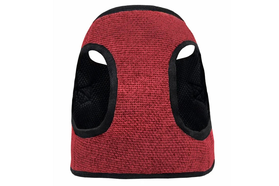 Komfortgeschirr für kleine Hunde, rot