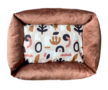 Korb für Hunde mit abnehmbarem Bezug