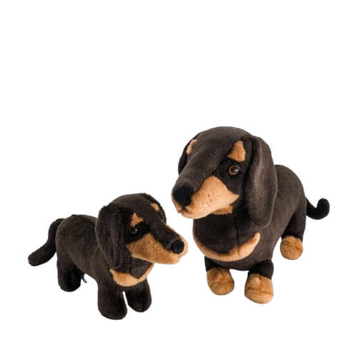 Plüschtier Hund Wurst
