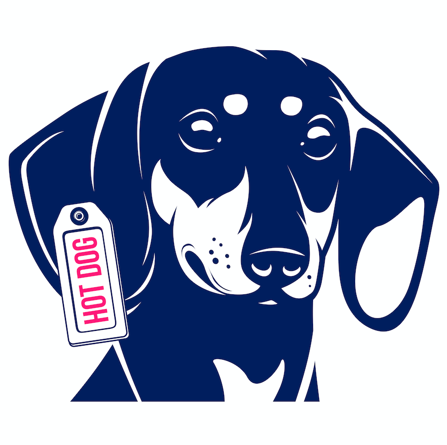 T-Shirt Hund Hot Dog