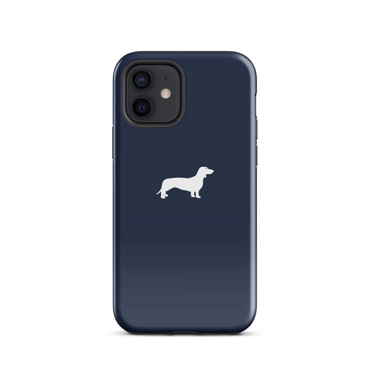 Schutzhülle für iPhone mit Hundewurstmotiv