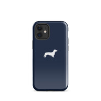 Miniaturansicht für iPhone-Hülle mit weißem Dackel-Logo