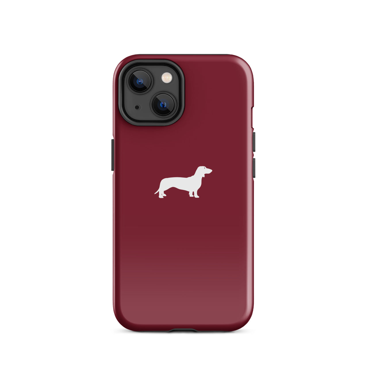 Hülle Teckel Bordeaux iPhone Schutz