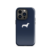 Miniaturbild für moderne iPhone-Hülle mit Dackelmotiv