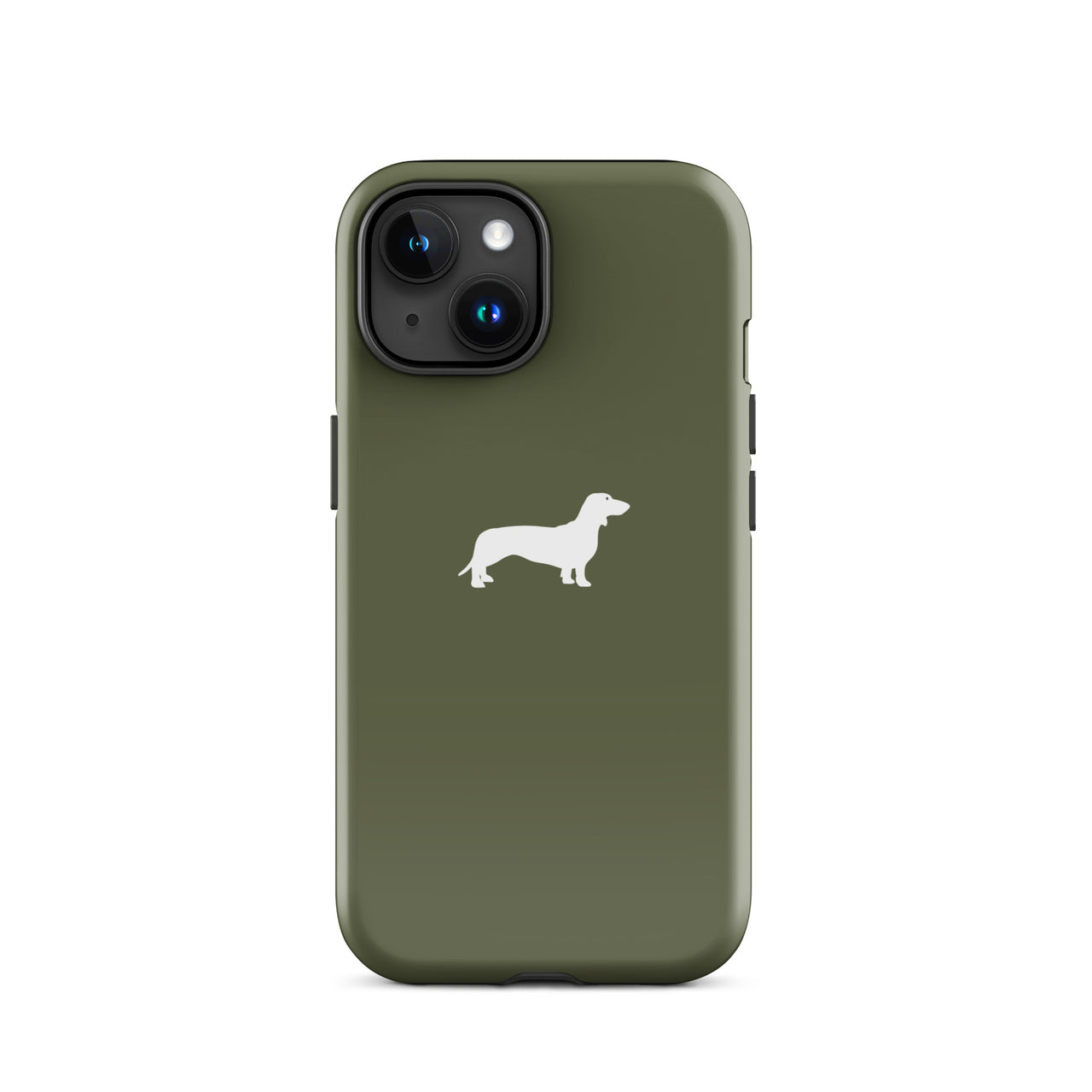 Hülle Teckel khaki iPhone Lifestyle