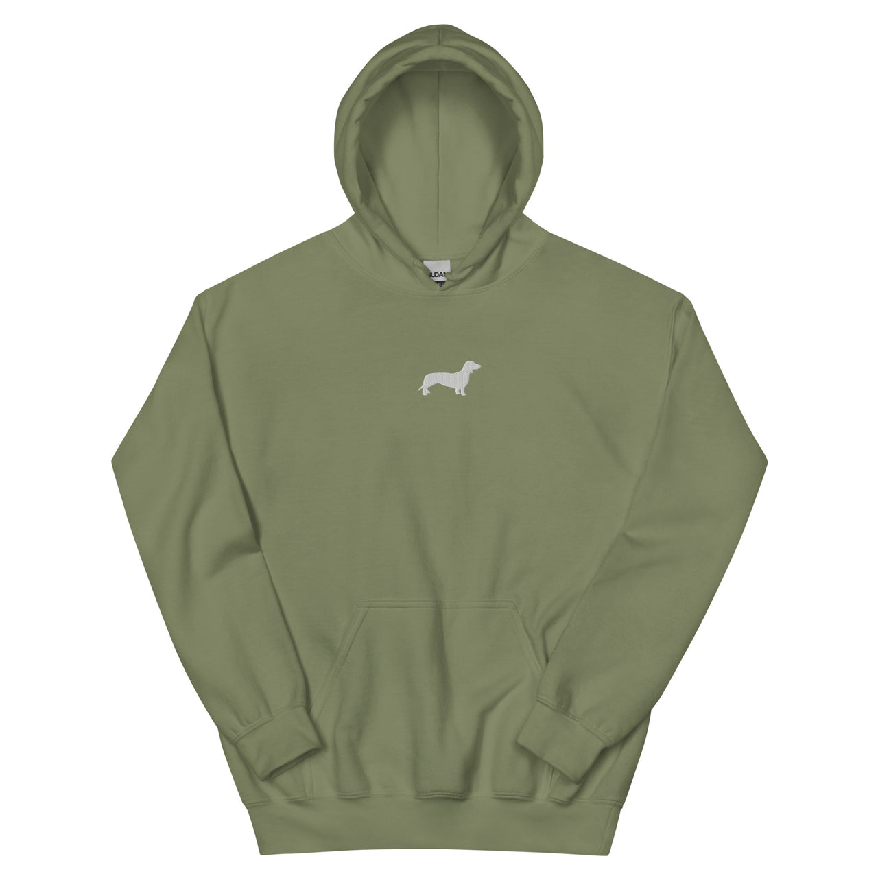 Sweatshirt Teckel Militärkhaki