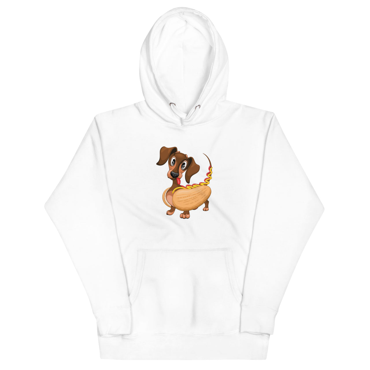Sweatshirt Hot Dog Hund