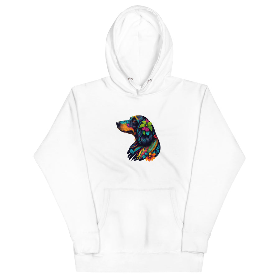 Sweatshirt mit Dackelkopf 