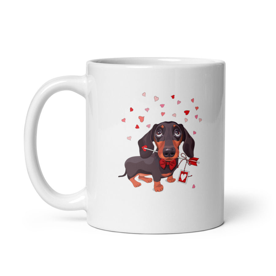 Tasse Hund Wurst Liebe