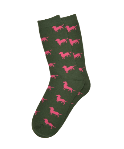 Socken Hund Wurst
