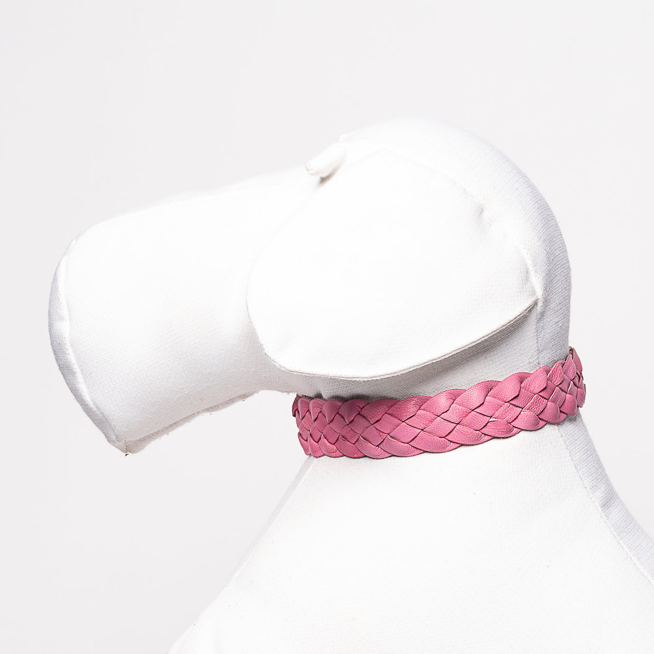 Luxuriöses Hundehalsband in Rosa