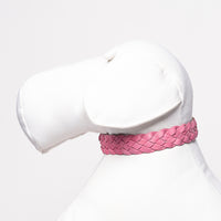 Miniaturansicht für Luxus-Hundehalsband in Rosa