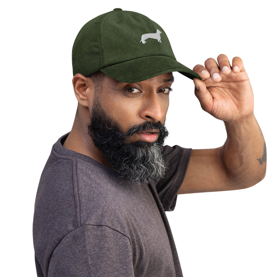 Herren-Samtmütze Teckel