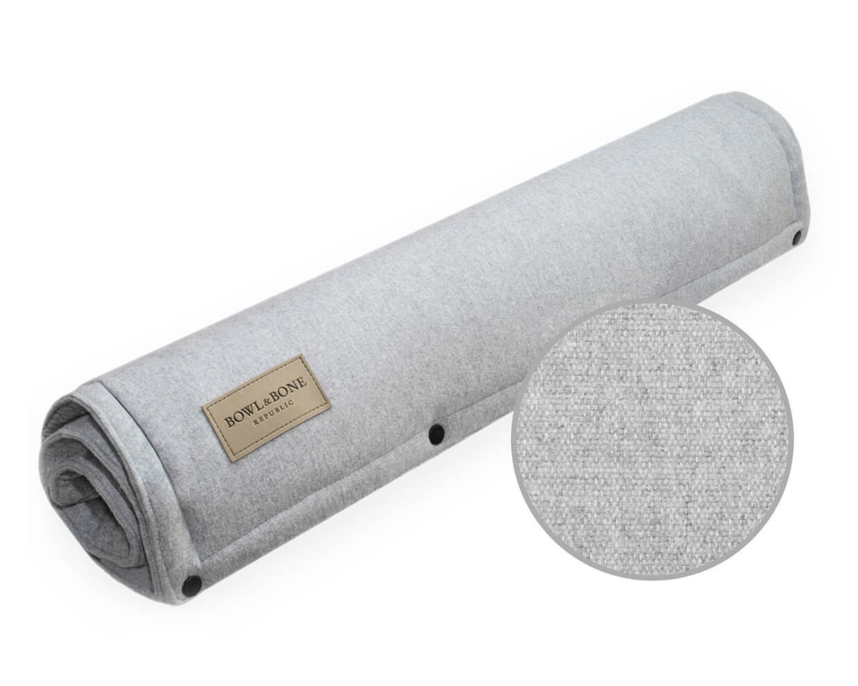 Transportmatte für Hunde, grau