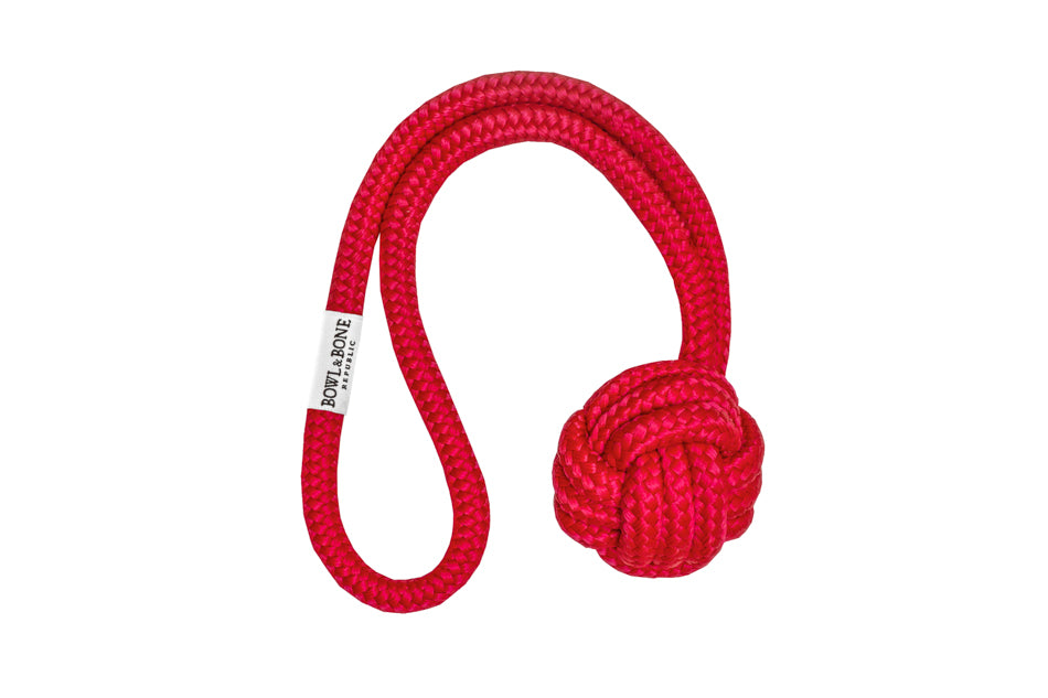 Robustes Hundespielzeug aus Seil