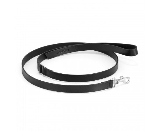 Lederleine Luxus schwarz