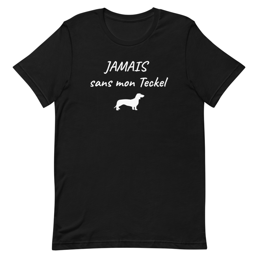 Modisches T-Shirt mit Dackelmotiv 