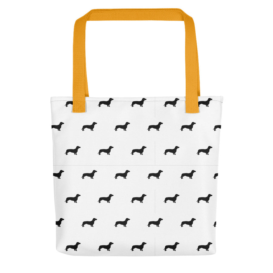 Tote Bag Weiß und Schwarz