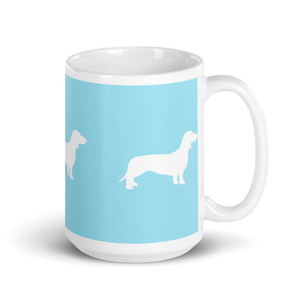 Teckel-Tasse aus Keramik