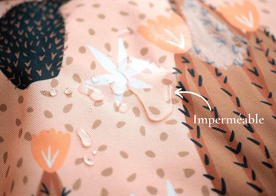 Wasserdichter Hundekorb aus Stoff